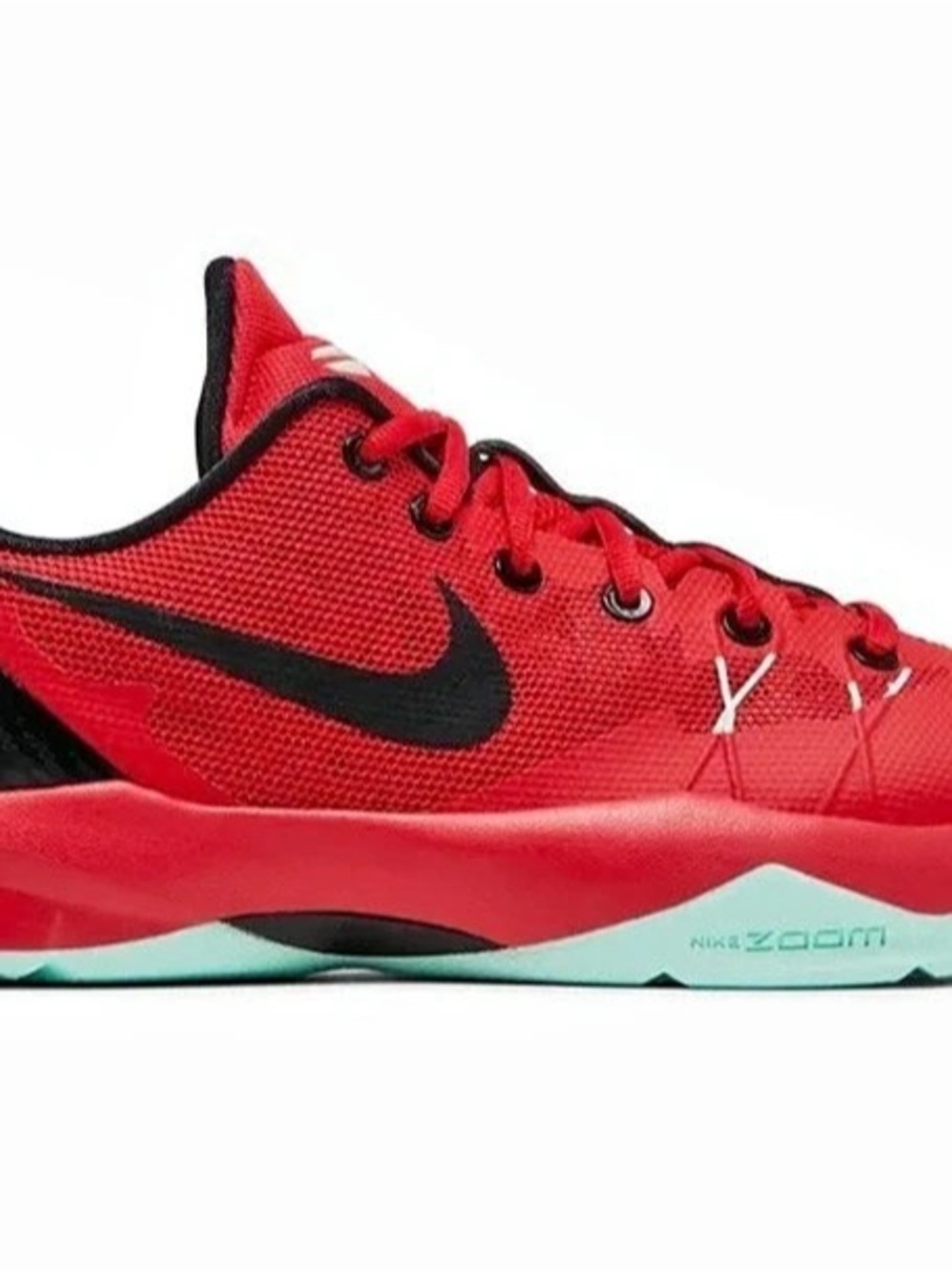 Nike Kobe 8 System 'Challenge Red' Basketball Shoes Red & Black US 10.5